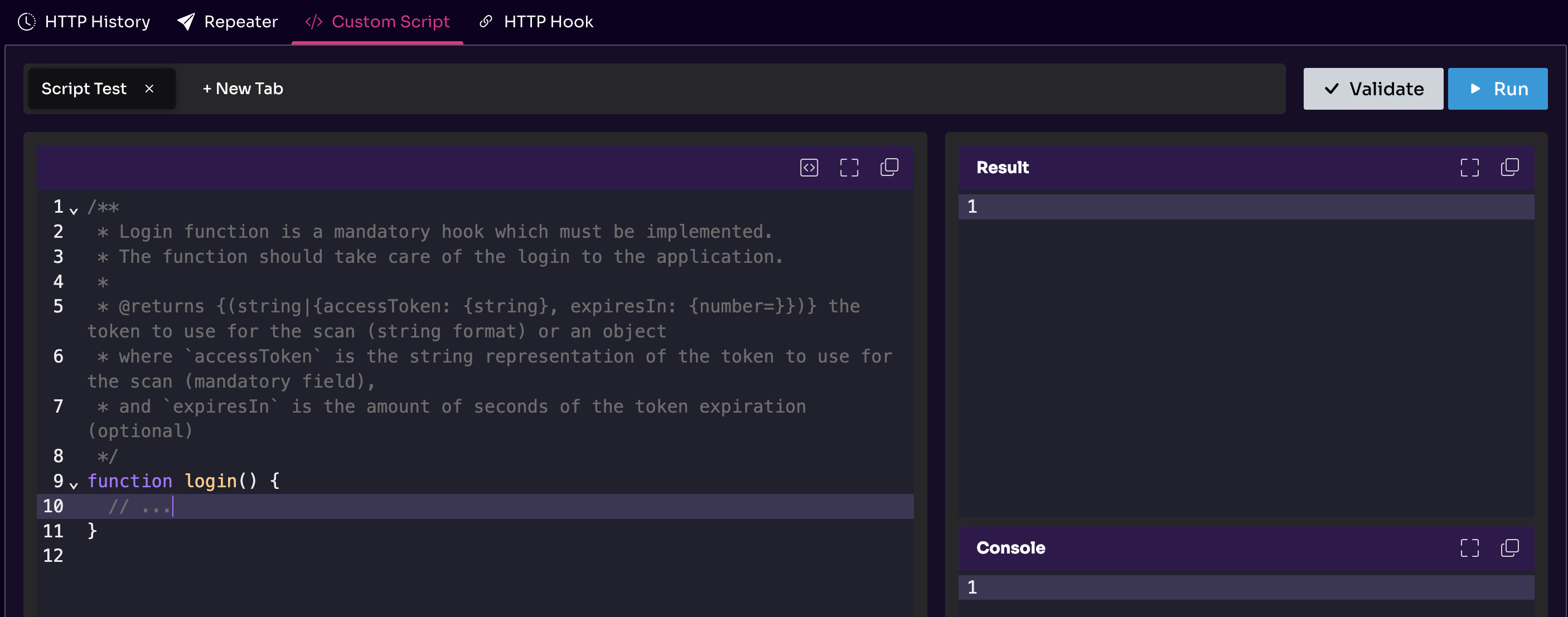 Equixly has a new Debug Section